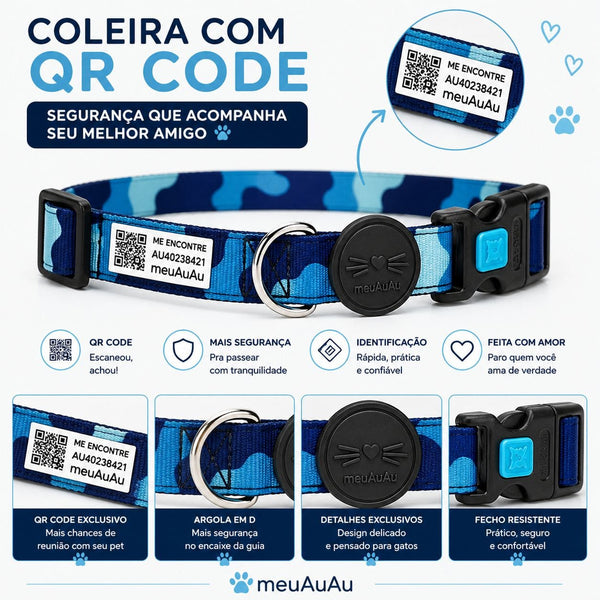 COMBO GATO - COLEIRA + LOCALIZADOR