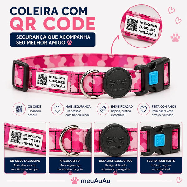 COMBO GATO - COLEIRA + LOCALIZADOR