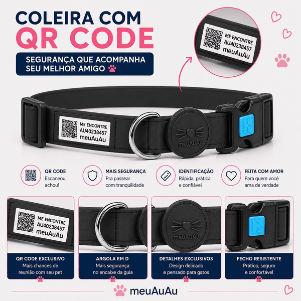 COMBO GATO - COLEIRA + LOCALIZADOR