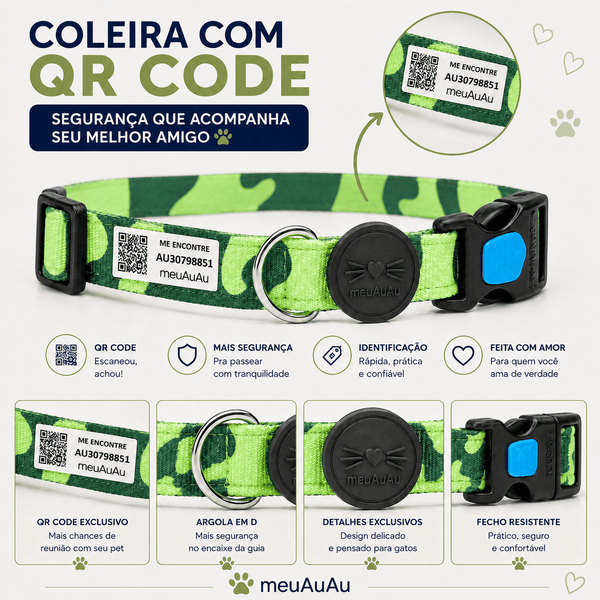 COMBO GATO - COLEIRA + LOCALIZADOR