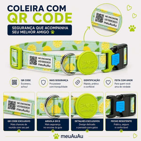 COMBO GATO - COLEIRA + LOCALIZADOR