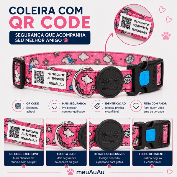 COMBO GATO - COLEIRA + LOCALIZADOR