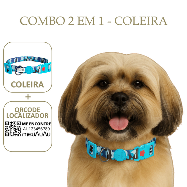 COMBO 2 EM 1 - COLEIRA + LOCALIZADOR