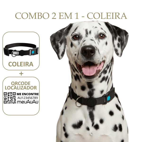 COMBO 2 EM 1 - COLEIRA + LOCALIZADOR