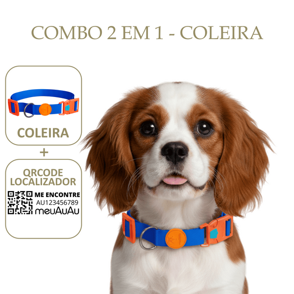 COMBO 2 EM 1 - COLEIRA + LOCALIZADOR