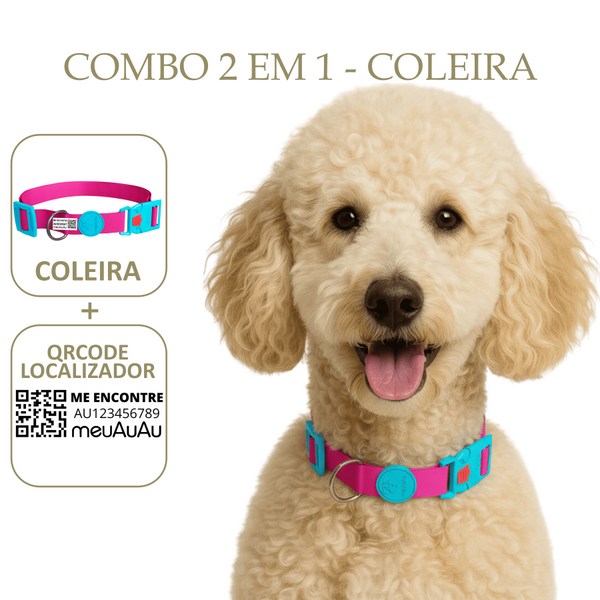 COMBO 2 EM 1 - COLEIRA + LOCALIZADOR