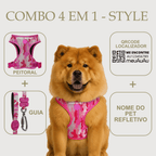COMBO 4 EM 1 -  PEITORAL + QR + NOME PERSONALIZADO + GUIA